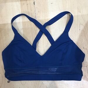 Lululemon Athletica Navy Cross-Back Bralette